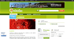 Desktop Screenshot of leukemie.zdrave.cz