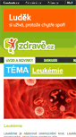 Mobile Screenshot of leukemie.zdrave.cz