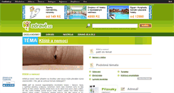 Desktop Screenshot of kliste-a-nemoci.zdrave.cz