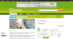 Desktop Screenshot of chemoterapie.zdrave.cz