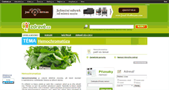 Desktop Screenshot of hemochromatoza.zdrave.cz