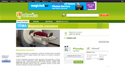 Desktop Screenshot of magneticka-rezonance.zdrave.cz