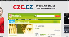 Desktop Screenshot of predcasna-puberta.zdrave.cz