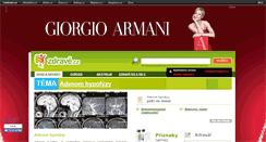 Desktop Screenshot of adenom-hypofyzy.zdrave.cz