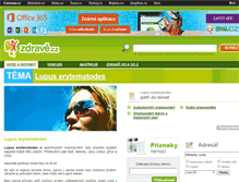 Tablet Screenshot of lupus-erytematodes.zdrave.cz