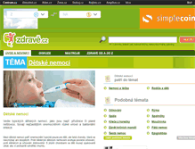 Tablet Screenshot of detske-nemoci.zdrave.cz