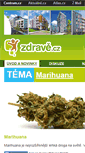 Mobile Screenshot of marihuana.zdrave.cz
