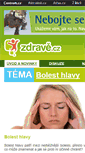 Mobile Screenshot of bolest-hlavy.zdrave.cz