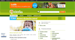 Desktop Screenshot of nemoci-dychaciho-ustroji.zdrave.cz