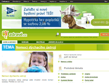 Tablet Screenshot of nemoci-dychaciho-ustroji.zdrave.cz
