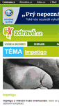 Mobile Screenshot of impetigo.zdrave.cz