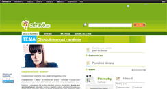 Desktop Screenshot of chudokrevnost-anemie.zdrave.cz