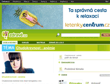 Tablet Screenshot of chudokrevnost-anemie.zdrave.cz