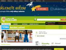 Tablet Screenshot of aerobni-cviceni.zdrave.cz