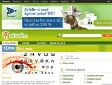 Tablet Screenshot of ocni-vady.zdrave.cz