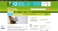 Desktop Screenshot of cysticka-fibroza.zdrave.cz