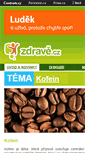 Mobile Screenshot of kofein.zdrave.cz