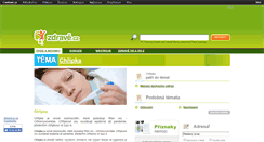 Desktop Screenshot of chripka.zdrave.cz