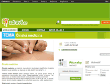 Tablet Screenshot of cinska-medicina.zdrave.cz