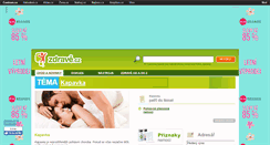 Desktop Screenshot of kapavka.zdrave.cz