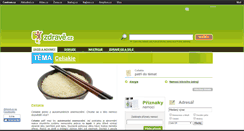 Desktop Screenshot of celiakie.zdrave.cz