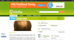 Desktop Screenshot of padani-vlasu.zdrave.cz