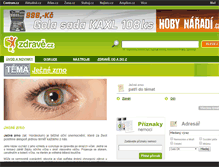 Tablet Screenshot of jecne-zrno.zdrave.cz