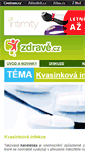 Mobile Screenshot of kvasinkova-infekce.zdrave.cz