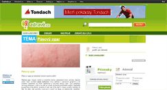 Desktop Screenshot of pasovy-opar.zdrave.cz