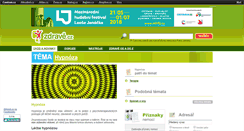 Desktop Screenshot of hypnoza.zdrave.cz