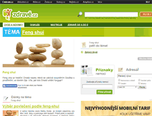 Tablet Screenshot of feng-shui.zdrave.cz
