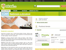 Tablet Screenshot of nadymani-a-plynatost.zdrave.cz
