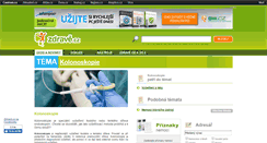Desktop Screenshot of kolonoskopie.zdrave.cz