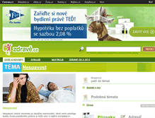 Tablet Screenshot of nespavost.zdrave.cz