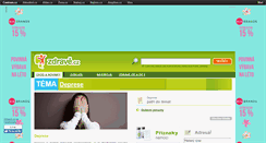 Desktop Screenshot of deprese.zdrave.cz