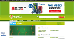 Desktop Screenshot of infarkt.zdrave.cz