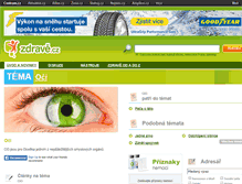 Tablet Screenshot of oci.zdrave.cz