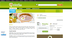 Desktop Screenshot of bylinky.zdrave.cz