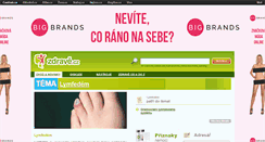 Desktop Screenshot of lymfedem.zdrave.cz