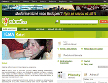 Tablet Screenshot of kasel.zdrave.cz
