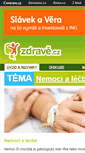 Mobile Screenshot of nemoci-a-lecba.zdrave.cz