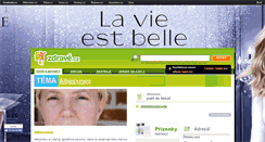 Desktop Screenshot of albinismus.zdrave.cz
